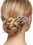 Gothic Snake Hair Stick – Vintage Zinc Alloy Serpent Hair Pin, Witchy Dark Aesthetic