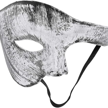 Masquerade Half Face Mask – Gothic Style for Balls and Parties